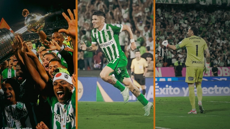 Atlético Nacional buscará remontar la final ante Junior tras el 0-3 en Barranquilla. Fotos: @nacionaloficial.