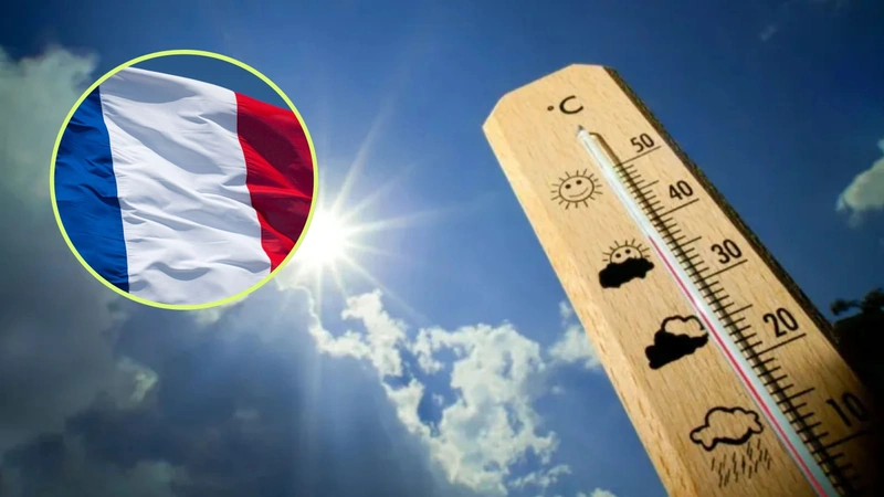 Ola de calor histórica golpea a Francia. Foto: archivo.