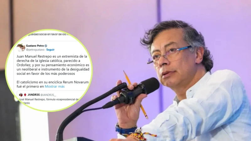 La decisión surgió tras una acción de tutela presentada por un ciudadano que cuestionó las constantes publicaciones del mandatario sobre el proceso electoral. Foto: AFP
