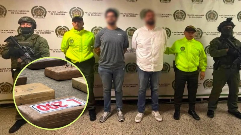 Los hermanos Pacheco serían el enlace entre el Cartel de Sinaloa y el Clan del Golfo para la comercialización y envío de cargamentos de cocaína a México. Foto: Cortesía