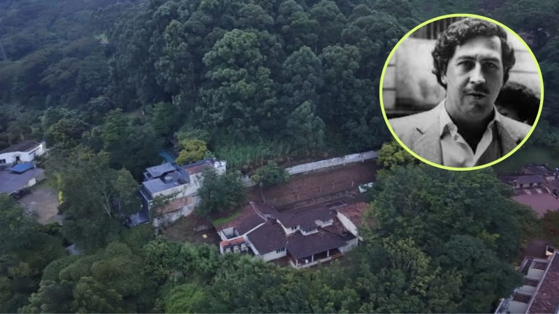 Durante décadas, el inmueble estuvo vinculado al patrimonio que dejó el exjefe del cartel de Medellín y su actividad criminal. Foto: cortesía