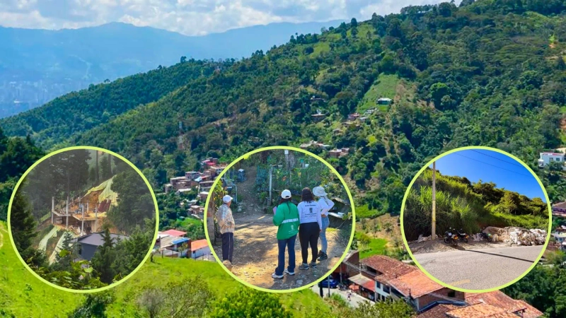 Según la Alcaldía de Medellín, el uso de herramientas tecnológicas ha sido clave para detectar intervenciones irregulares. Fotos: cortesía Alcaldía de Medellín