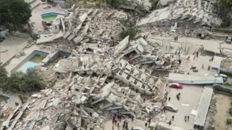 El "doblete sísmico" es un fenómeno poco frecuente en el que dos terremotos de gran magnitud ocurren en un intervalo muy corto de tiempo. Foto: captura de video