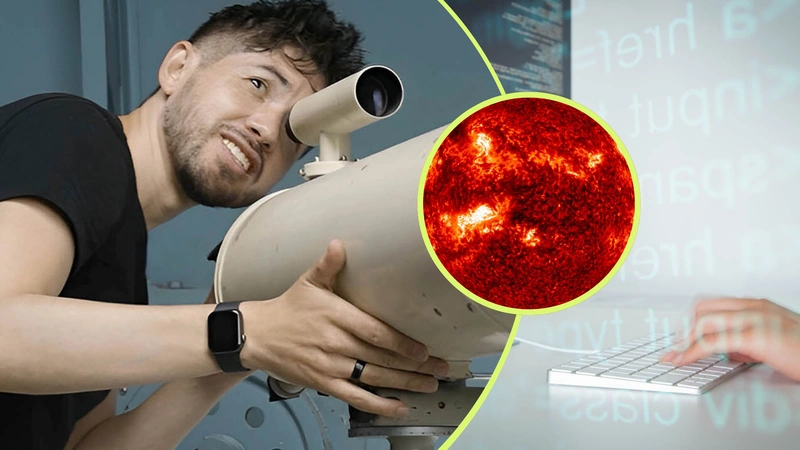 El físico colombiano Juan Camilo Buitrago lideró la misión de la NASA desde Alaska. Fotos: Agencia UNAL.