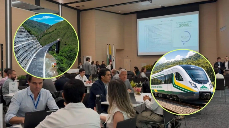 Proyectos estratégicos de Antioquia atraen inversionistas para impulsar infraestructura y desarrollo regional. Fotos: cortesía Gobernación de Antioquia