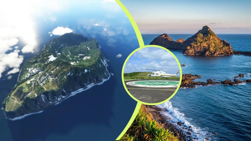 Aogashima, la remota isla de Japón donde 170 personas viven dentro del cráter de un volcán activo y aprovechan el vapor de la tierra para sobrevivir. Fotos: SHUTTERSTOCK