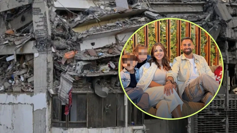 Entre las víctimas se encontraban Yanina Maranella, esposa del futbolista, y sus hijos Aarón, de 7 años, y Ainhoa, de 5. Foto: cortesía.