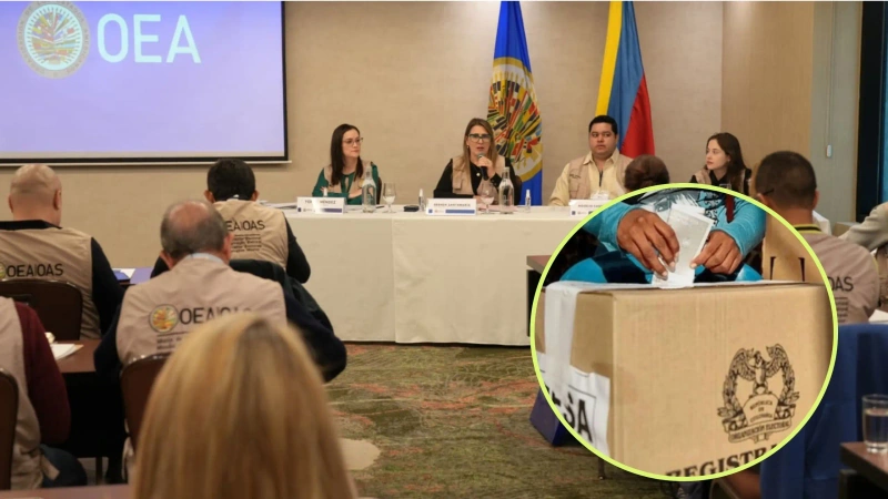 La misión seguirá la segunda vuelta y revisará logística, voto exterior, tecnología, financiación y violencia electoral. Fotos: cortesía