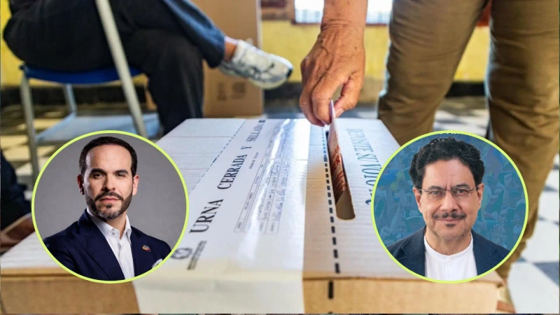 Abelardo de La Espriella obtuvo el 49,66 % de los votos, mientras que Iván Cepeda alcanzó el 48,70 % de la votación nacional. Fotos: cortesía