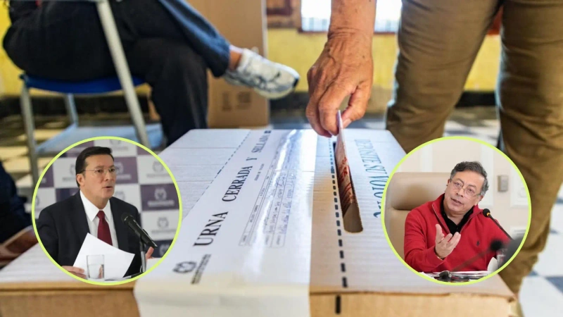 La Registraduría recordó que el proceso electoral contó con el acompañamiento del Ministerio del Interior, organismos de control y misiones de observación electoral. Fotos: cortesía