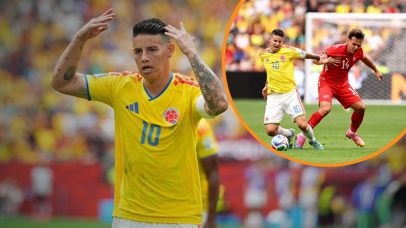 James Rodríguez. Fotos AFP