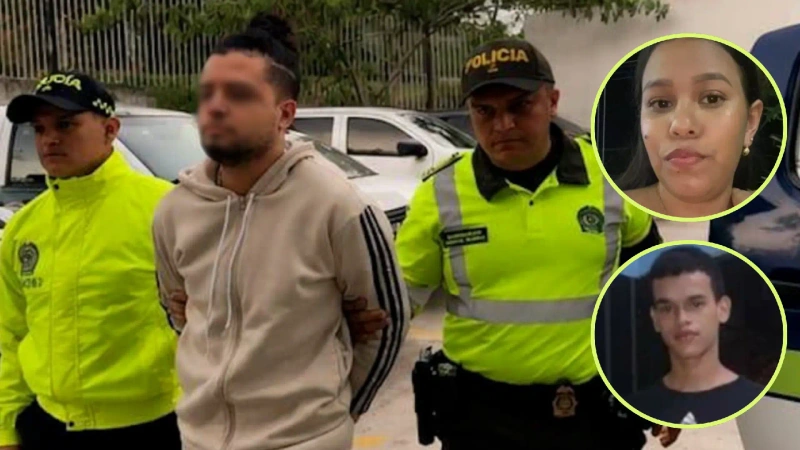 Andrés Julián Carmona Muñoz fue judicializado por el feminicidio de su compañera sentimental, Valeria Flórez, y por el homicidio de Juan Pablo Ramírez, un primo de ella. Foto: Cortesía