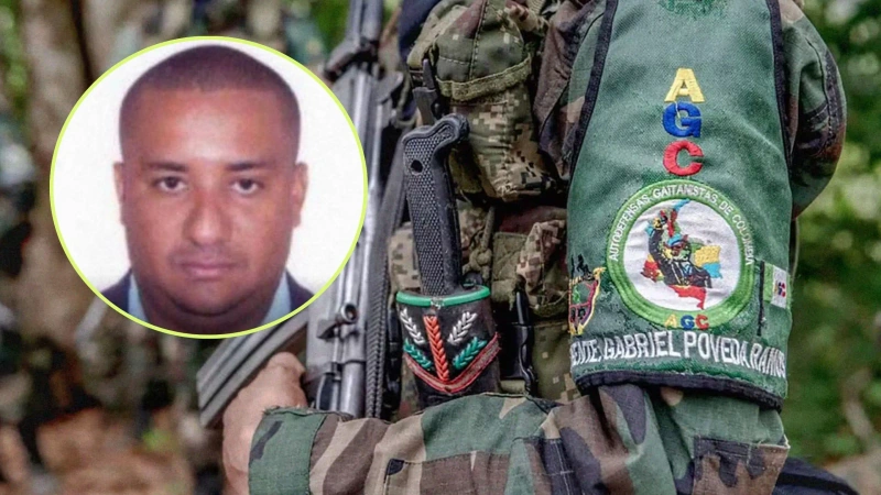 Tras la captura de alias ‘Otoniel’ en octubre de 2021, alias ‘Chiquito Malo’ quedó al frente del Clan del Golfo. Fotos: cortesía y archivo Teleantioquia
