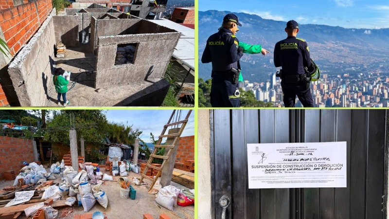 Los expertos coinciden en que si un lote o un inmueble está a un precio muy bajo, hay que sospechar sobre su procedencia legal. Fotos: cortesía Alcaldía de Medellín