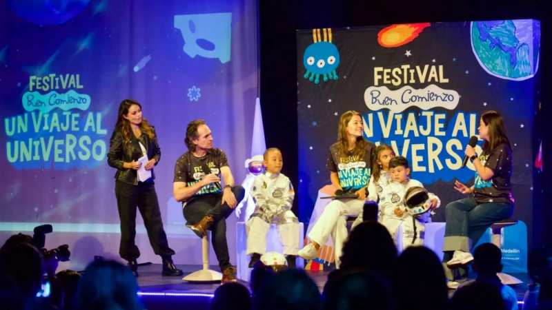 El evento contará con el inflable más largo de Colombia. Foto: cortesía Alcaldía de Medellín
