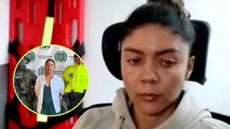La mujer es considerada una de las principales articuladoras financieras del clan del Golfo. Fotos: cortesía Ministerio de Defensa y Fiscalía General de la Nación