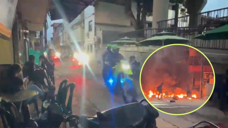 Los hechos también dejaron una persona fallecida, caso que ahora es materia de investigación por parte de las autoridades competentes. Foto: captura de video