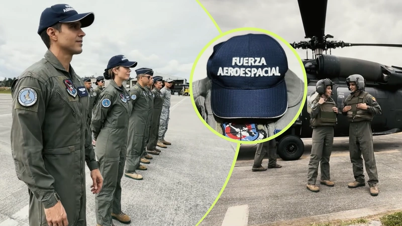 Fotos: Captura de pantalla programa Así es un día en la Fuerza Aeroespacial Colombian