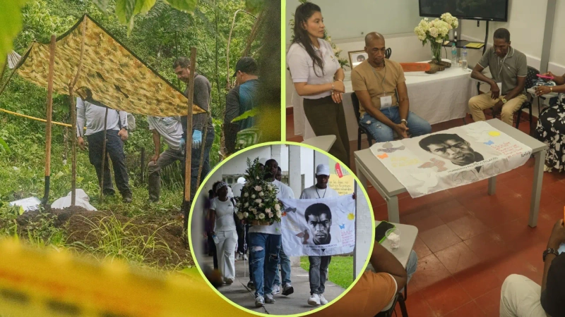 Tres familias de San José de Apartadó cierran décadas de incertidumbre tras entrega de cuerpos.