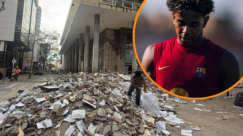 La Fundación Barcelona extendió esta campaña a sus hinchas y a la ciudadanía en general. Tomado de Caracol y @FCBarcelona.