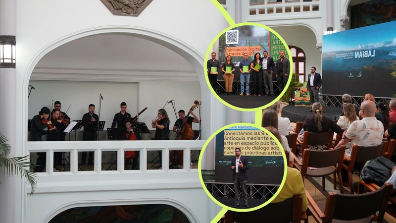 La BIAM 2027 buscará conectar las nueve subregiones de Antioquia con el arte contemporáneo nacional e internacional. Fotos: cortesía