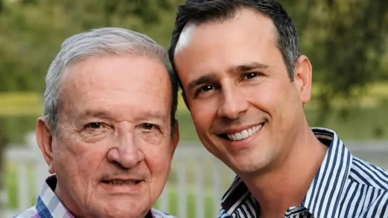 José Fernando Patiño confirmó el rescate del cuerpo de su padre entre los escombros. Foto: cortesía