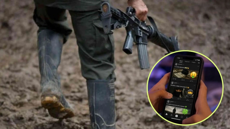 Videos de HRW muestran armas, dinero, uniformes y entrenamientos de grupos armados. Foto: cortesía