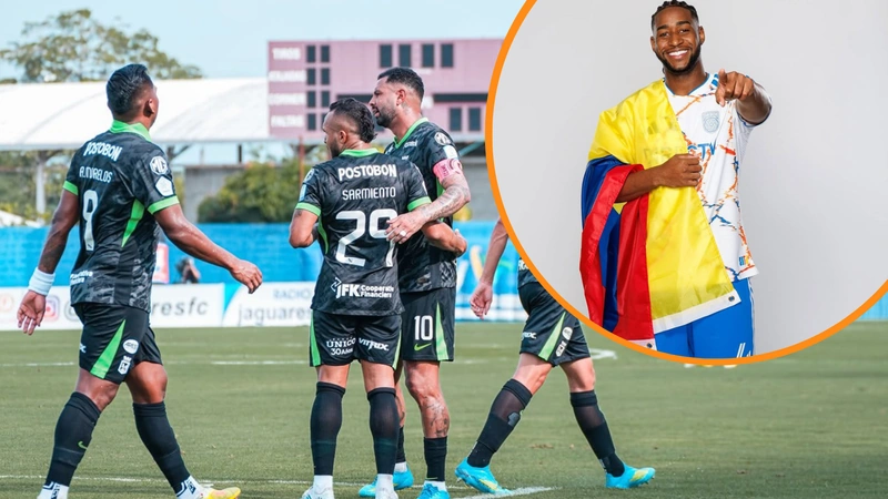 Andrés Reyes estaría cerca de ser refuerzo de Atlético Nacional. Sus últimos equipos fueron de la MLS. Tomado de @nacionaloficial y @andres_reyes_3.