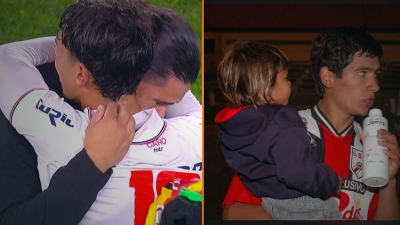 Jonathan Dos Santos fue padre de Agustín a los 16 años. Fotos | screenshot y @dossantoss10_.