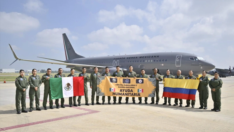 Comunidad internacional se solidariza con Colombia tras el terremoto, y movilizan ayuda humanitaria. Foto: tomada de @SRE_mx