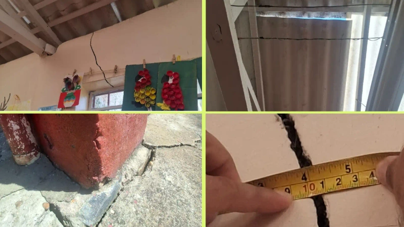 En el departamento se reportaron 33 viviendas colapsadas. Fotos: cortesía Gobernación de Antioquia