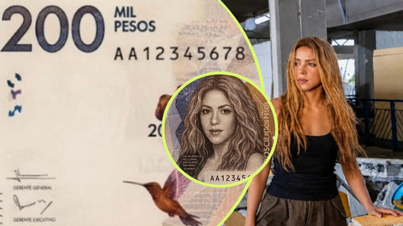 Fotos: redes sociales Shakira visitó Chocó tras el terremoto y su labor social inspiró memes, homenajes y hasta un supuesto billete de $200.000.