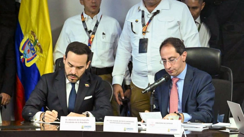 El presidente Abelardo de la Espriella y su gabinete aprobaron la medida para fortalecer la coordinación institucional y acelerar la atención de la emergencia. Foto: cortesía Presidencia