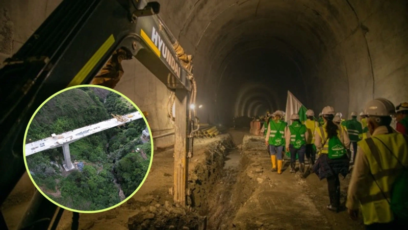 La Gobernación de Antioquia, la Alcaldía de Medellín y la Contraloría General habían advertido que la falta de estas obras podría retrasar la entrega de la megaobra. Foto: cortesía
