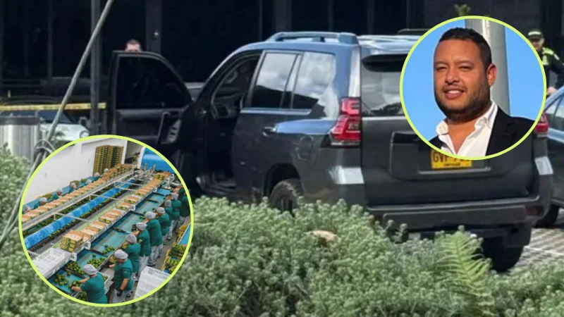 Julián Escobar Jiménez, asesinado en un mall en Envigado, fundó una exitosa compañía de exportación de aguacates que había enviado más de 300 contenedores al exterior. Foto: Reedes sociales