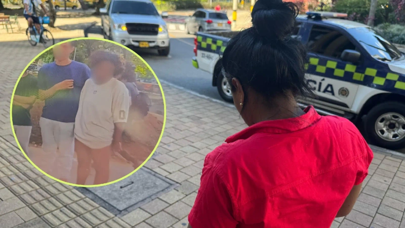 La madre asegura que se disfrazó de habitante de calle para buscar a su hija en el sector conocido como el 'Bronx' de Medellín, donde presuntamente habría sido víctima de explotación sexual. Ella misma le tomó fotografías. Foto: Tomás Mira y cortesía