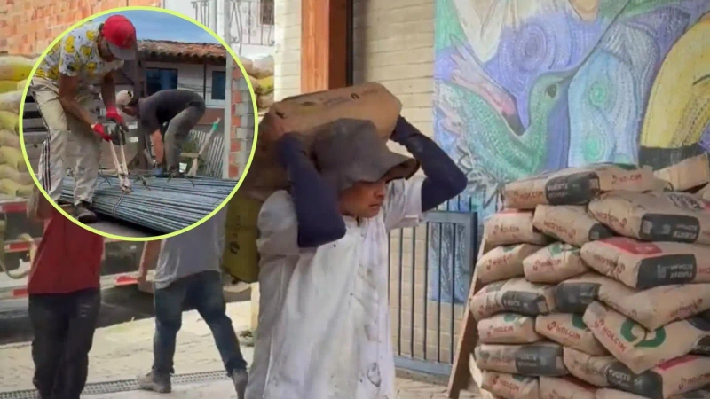 Los materiales se entregaron en Andes, Hispania y Ciudad Bolívar. Fotos: cortesía Gobernación de Antioquia.