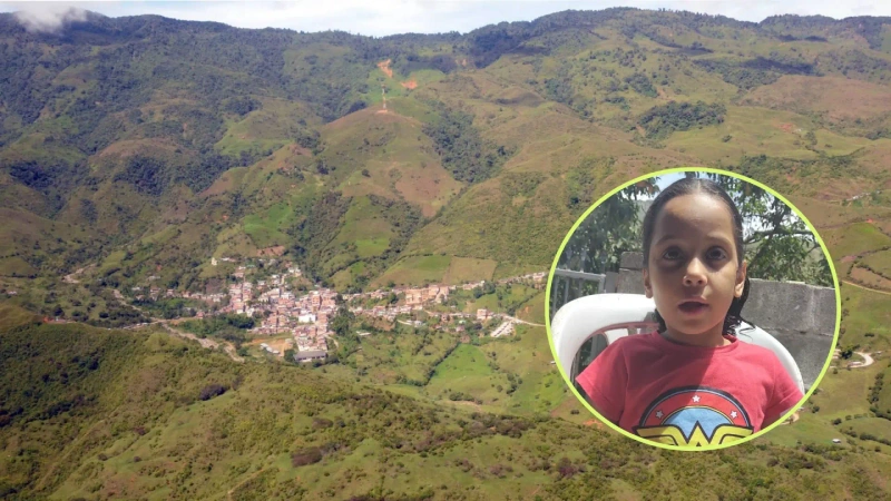 La Personería de Buriticá también se sumó a la búsqueda y pidió a los habitantes colaborar con información que permita establecer el paradero de la niña. Fotos: cortesía