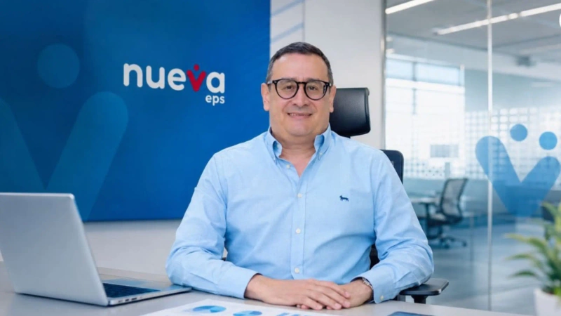 Solano asumió Nueva EPS tras dirigir Cajacopi; la Supersalud formalizó el cambio y retiró a Ospina. Foto: cortesía.