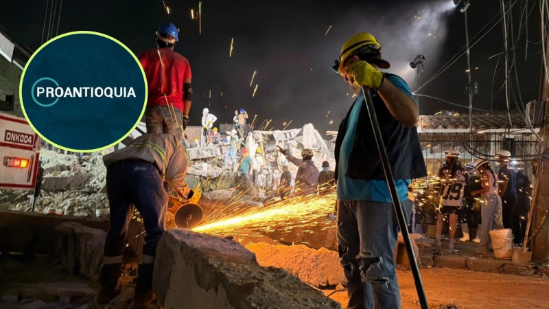 Proantioquia aportará recursos y experiencia empresarial para apoyar la reconstrucción tras el terremoto. Foto: cortesía