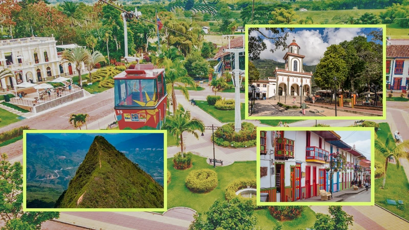 Vista el Eje Cafetero y el Suroeste Antioqueño. Fotos: Viajes Comfama, Antioquia es Mágica, Expotur y Triviantes.