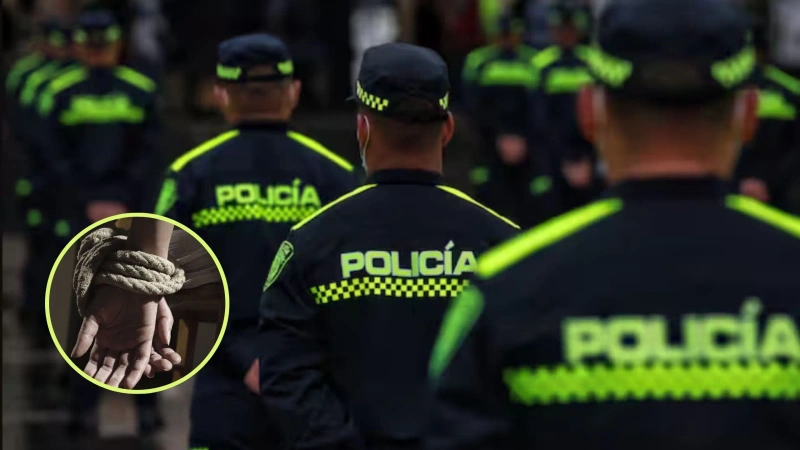 La Policía mantiene desplegadas sus capacidades para localizar a los seis uniformados secuestrados. Foto: cortesía