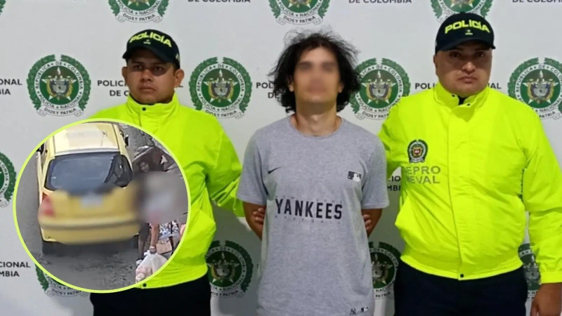 El taxista de 34 habría usado el mismo modus operandi para robar a sus pasajeros en Medellín. Aquí lo que reveló la Fiscalía. Foto: Cortesía