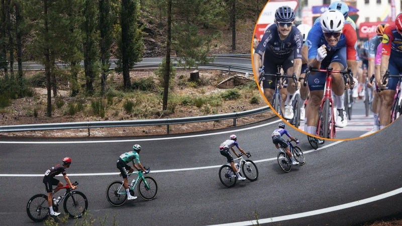 El francés Bastien Tronchon del Groupama FDJ se impuso en la décima etapa de la Vuelta a España, consiguiendo la primera victoria en grandes vueltas para su equipo esta temporada. Fotos: @lavuelta
