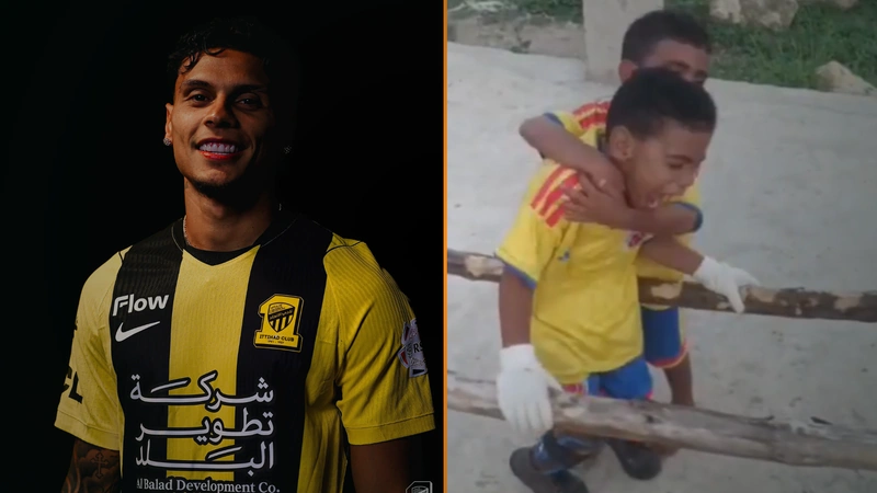 Richard Ríos se habría comprometido a contribuir con el tratamiento de Keylor. Tomado de Al-Ittihad Club y screenshot.