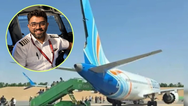 El piloto atacado fue identificado como Smit Machchhar, un ciudadano indio. Foto: tomada de redes sociales