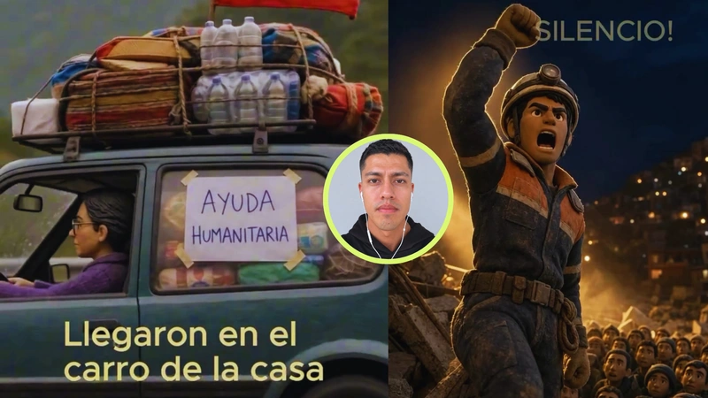 Una historia creada con inteligencia artificial logró tocar fibras tras el sismo del 10 de agosto. Así nació el video que llegó a millones. Fotos: cortesía