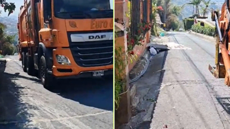 De acuerdo con el reporte de la Secretaría de Movilidad, el accidente se registró en la calle 70 con carrera 153, en la vereda El Uvito. Fotos: cortesía