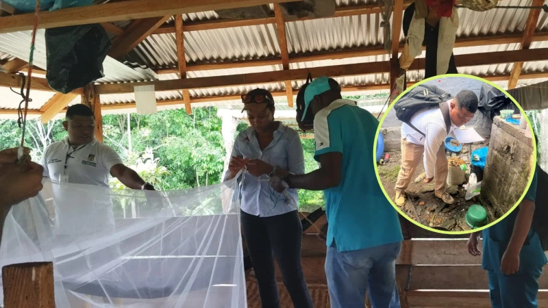 Dengue baja 64 % en Antioquia, pero persiste una alerta. Foto: Gobernación de Antioquia.