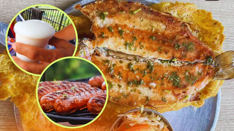 Conozca la comida típica del Eje Cafetero. Fotos: Colombia Travel, Caracol Radio y Facebook del Parque del Café.